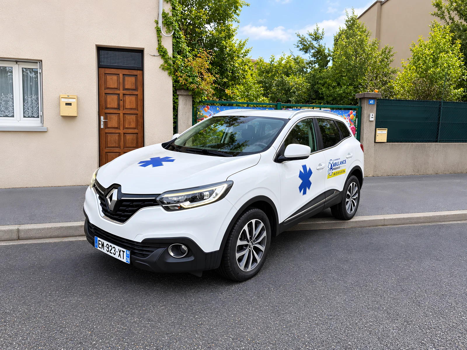 VSL Renault Kadjar d'Ambulance Dromoise, transport assis à Tain-l'Hermitage